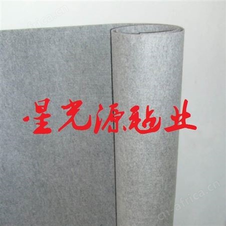 吸油拒水无纺毛毡布，涤纶丙纶针刺化纤毛毡