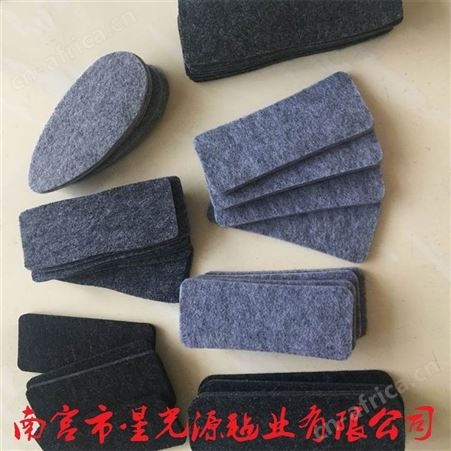 黑板擦毛毡布针刺毛毡可擦板擦羊毛毡黑色纤维毛毡