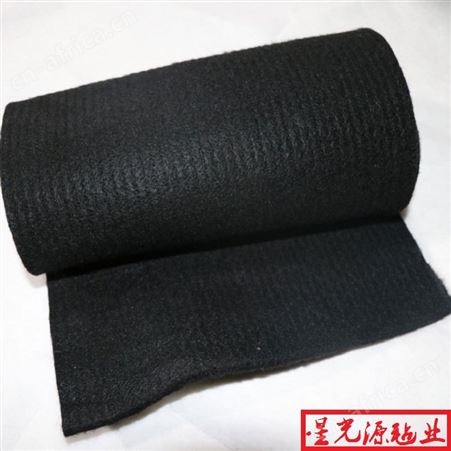 汽车行李箱无纺面料黑色毛毡_灰色涤纶短纤毛毡