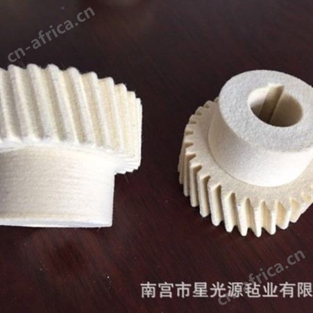 自动化设备桁架机器人用羊毛毡齿轮