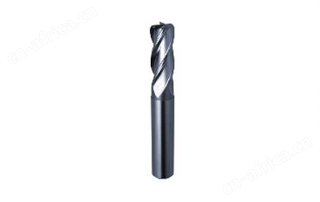 整体硬质合金R角4刃铣刀