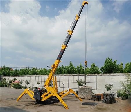 伸缩臂履带式蜘蛛吊 2吨3吨可定制蜘蛛吊 小型履带式蜘蛛吊