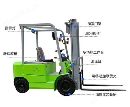 新能源叉车 四轮座驾式电动叉车 液压电动叉车 提高工作效率