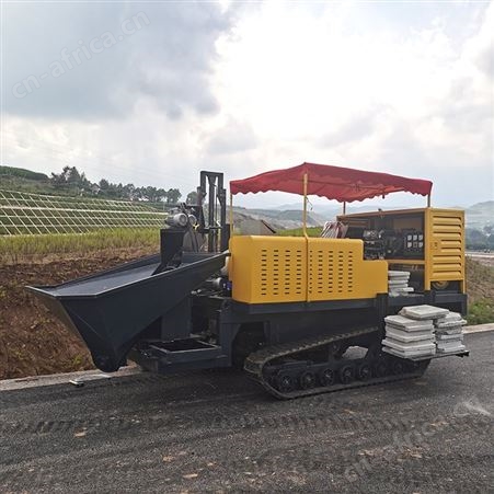 大型高速路面路沿石摊铺机 全自动混凝土水渠一次成型机 省时省力