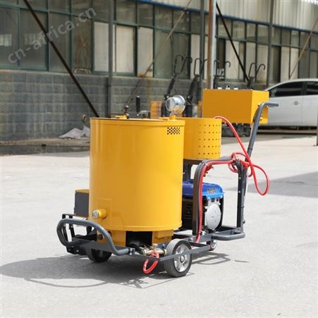 小型路面裂缝修补机 200L大容量智能灌缝机 牵引式