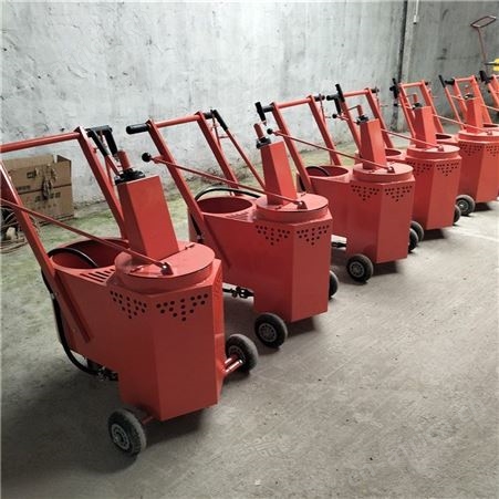 小型路面裂缝修补机 200L大容量智能灌缝机 牵引式