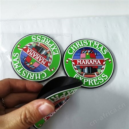厂家定制PVC软胶杯垫定制圆形滴胶立体效果广告赠品定制
