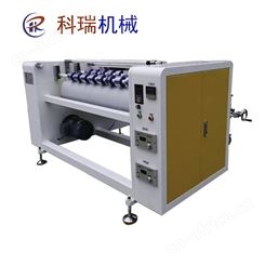 广东科瑞供应高速pvc  pe电线膜拉伸膜保鲜膜1米自动复卷分切机