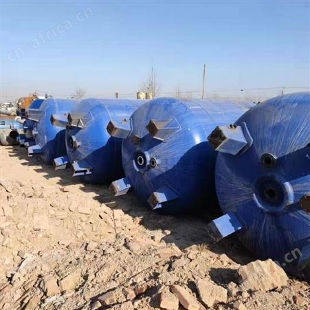 二手搪瓷反应釜在位出售 高价回收3吨5吨搪瓷反应釜 反应釜大量现货