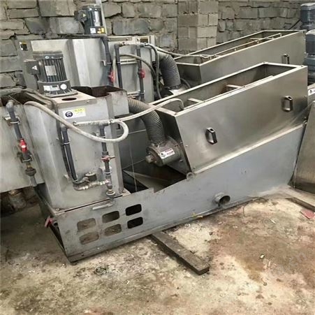 303叠螺脱水机价格 二手302型叠螺机回收 202不锈钢叠螺机哪有卖 超跃小型叠螺机