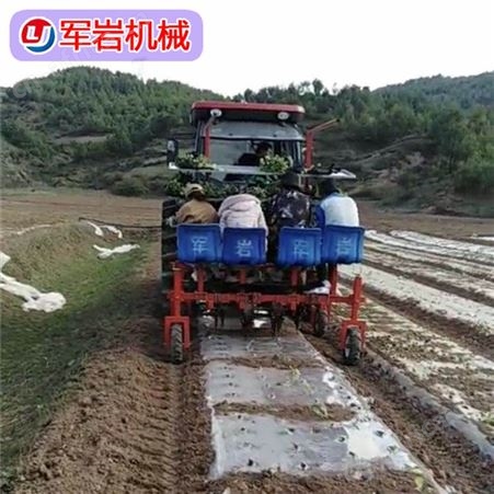 栽苗机 各种蔬菜移栽机 青州军岩机械 秧苗移栽机 蔬菜移栽机