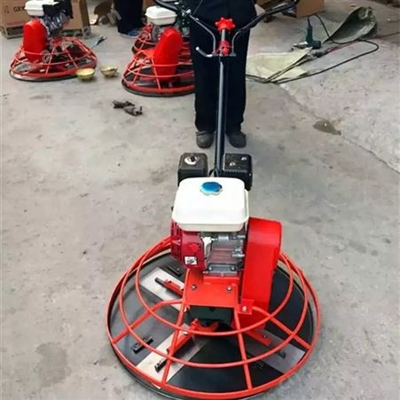 汽油混凝土平面抹光机水泥路面磨光机整平机手扶式电动柴油收光机
