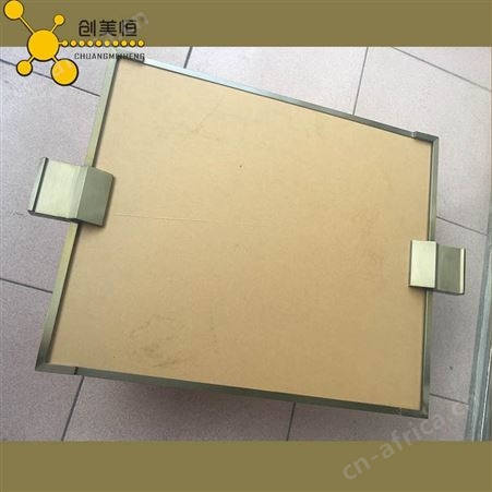 长方形不锈钢玻璃镜框 商场卫生间镜框供应