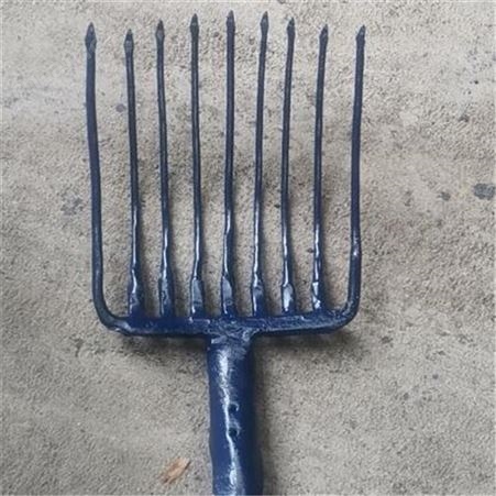 汇鑫铁路维护工具一体9齿 石渣叉九齿铁叉 九股钢叉