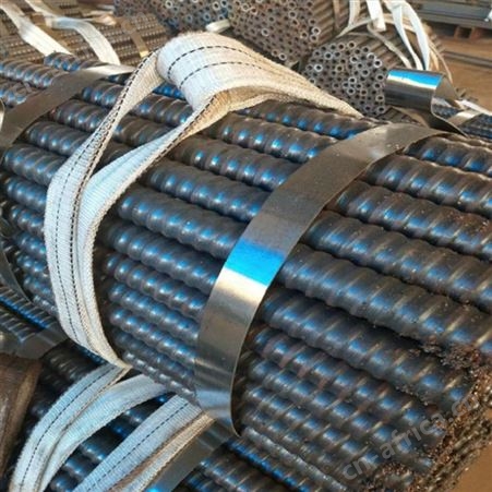 支护用中空注浆锚杆矿用自进式中空注浆锚杆自钻式注浆锚杆汇鑫