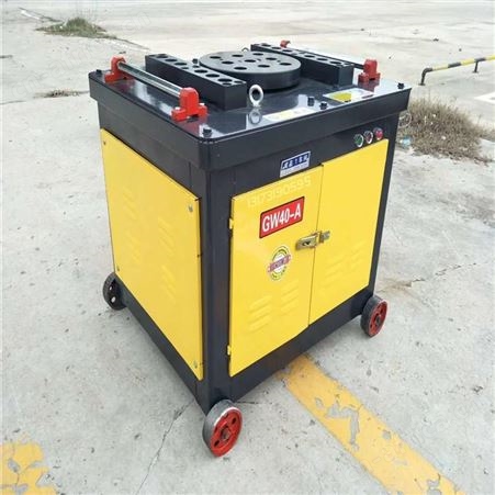 汇鑫GW40型电动液压钢筋弯曲机 圆钢弯箍折弯器 钢筋自动板筋弯曲机厂家