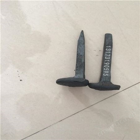 汇鑫加工铁路轨道紧固大钉头 矿用道钉 高铁螺旋弹簧钉