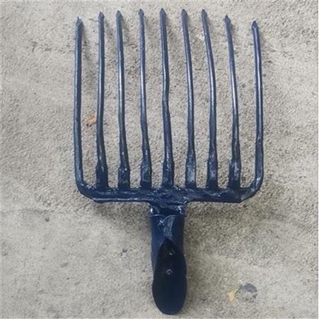 汇鑫铁路维护工具一体9齿 石渣叉九齿铁叉 九股钢叉