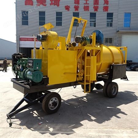 科特威尔自上料搅拌车  路面沥青加热机 车载沥青搅拌机原厂直供
