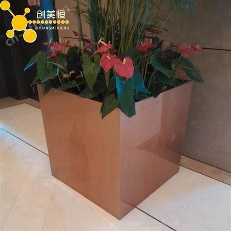 不锈钢花箱厂家 户外园林景观花箱  商场商业街花盆