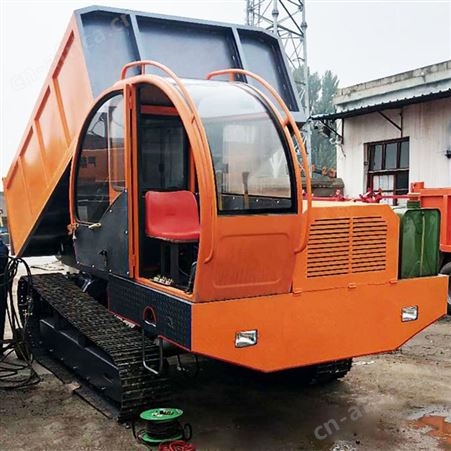 1吨中型履带自卸车 站立式矿山履带自卸车