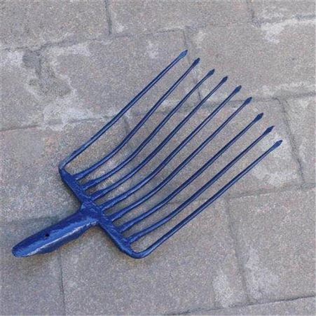 汇鑫铁路维护工具一体9齿 石渣叉九齿铁叉 九股钢叉