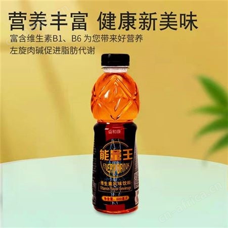 能量王维生素饮料600ml 功能饮料厂家批发 维生素饮料批发招商