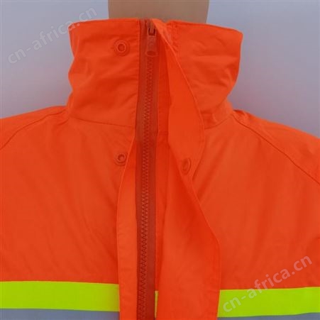 分体雨衣 橘黄色反光条 好质量 山西太原