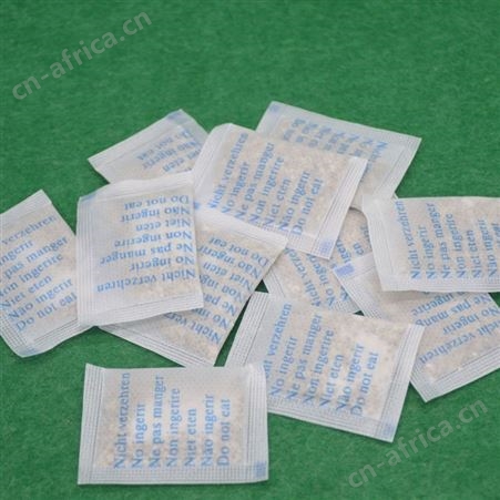 蓝色英文法文西班牙文印刷版面干燥剂 欧盟出口防霉防潮