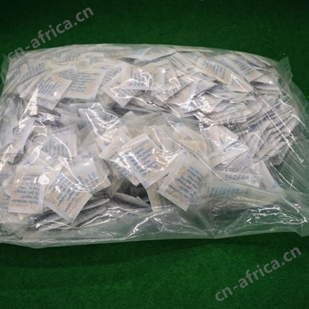 蓝色英文法文西班牙文印刷版面干燥剂 欧盟出口防霉防潮