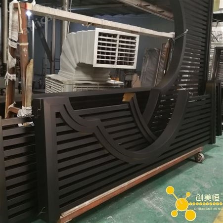铝板雕花屏风 不锈钢镀铜屏风应用领域