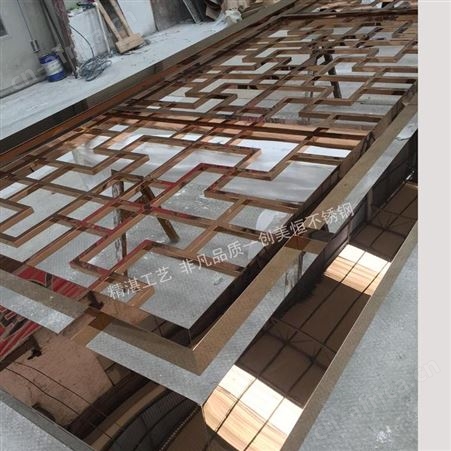 不锈钢屏风工厂 不锈钢仿古屏风用心品质