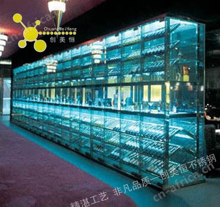 供应不锈钢钛金红酒架  红酒架来图定做
