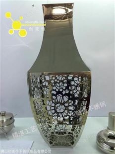 多边形创意不锈钢花盆  来图加工定做不锈钢花架