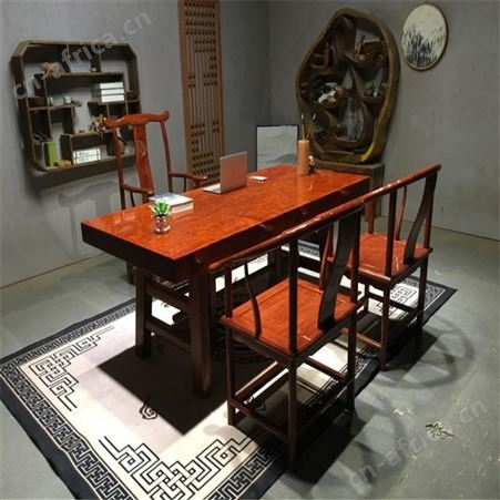 实木大板 朴舍艺品 奥坎大板 小巧玲珑