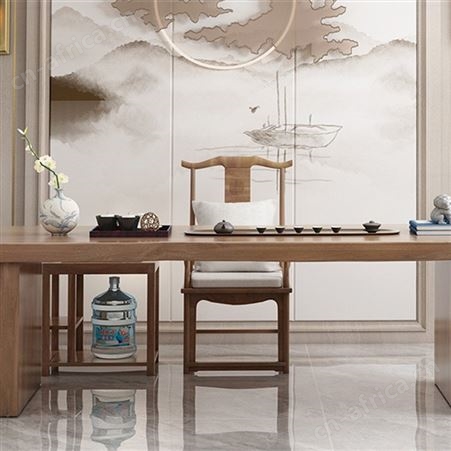 实木泡茶台 朴舍艺品 功夫茶桌茶台 简朴