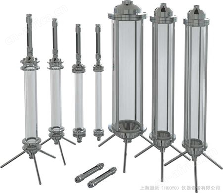 中高压玻璃制备色谱柱/中压特制玻璃层析柱