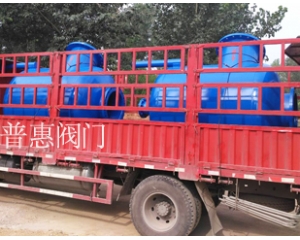 河北保定2台DN600旋流除污器发货图片