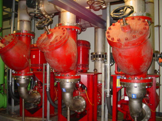 多功能三合一止回阀安装