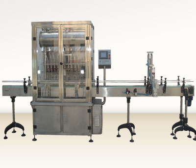 YP-Z10FY十头直线负压式全自动液体灌装机