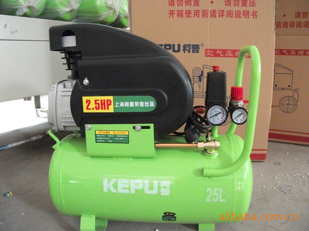 【柯普空压机、2.5p小型空压机、便携式